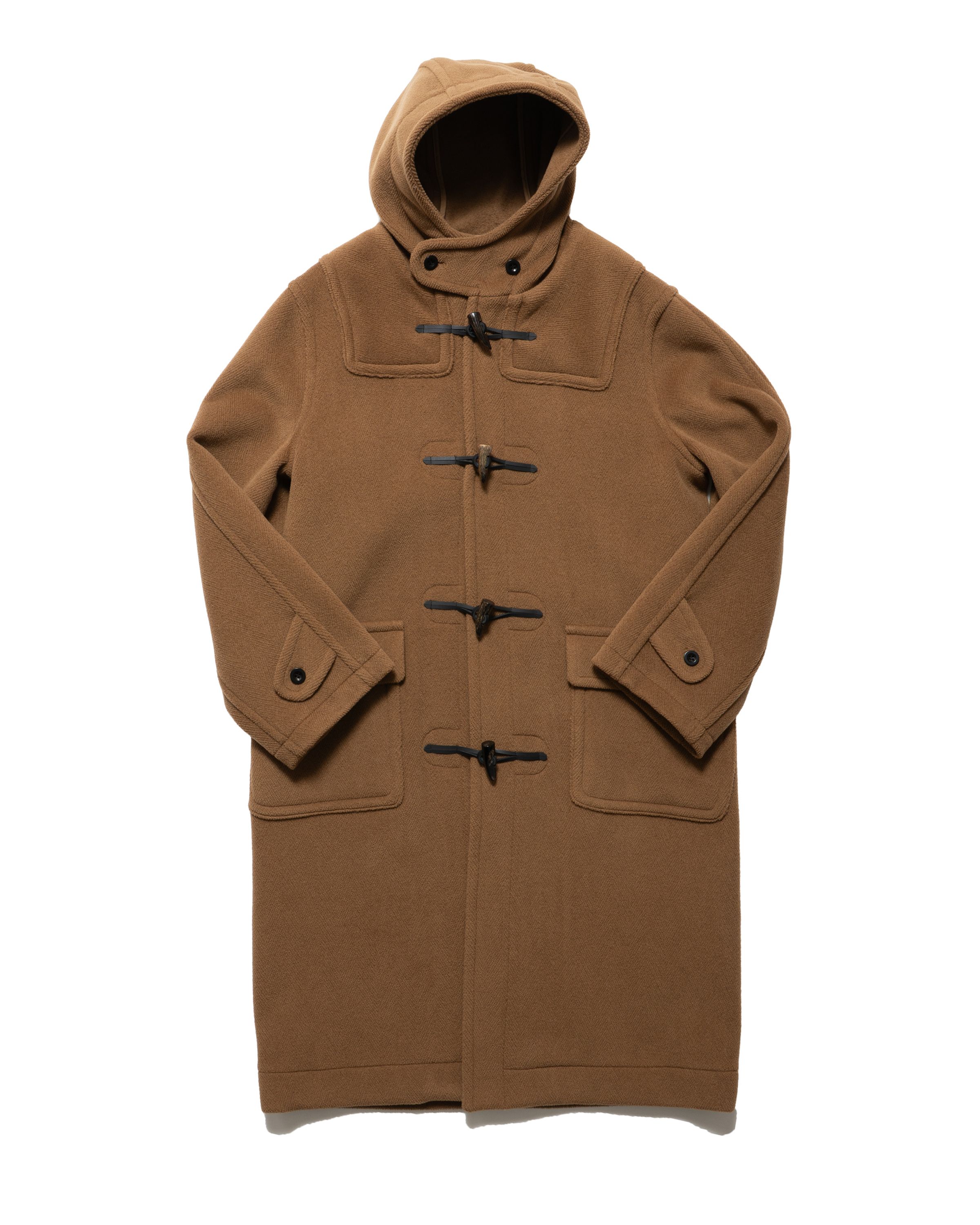 GLENMORE DUFFLE COAT LONG — キャメル ロングダッフルコート